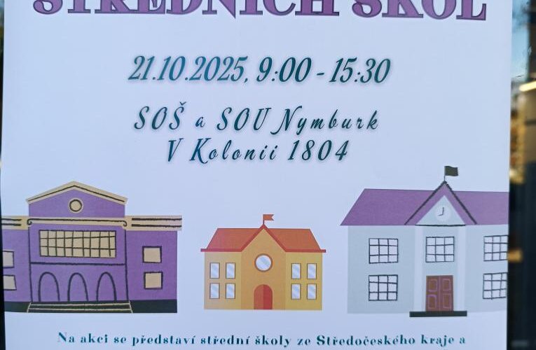 Přehlídka středních škol v Nymburce